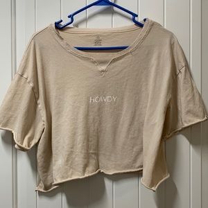 Aerie Offline Howdy Crop Top